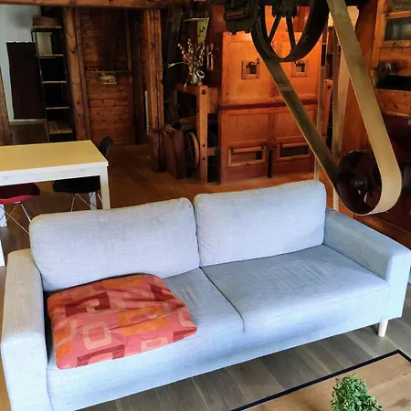 Unique Historic Mill Loft With River Lys Views 根特