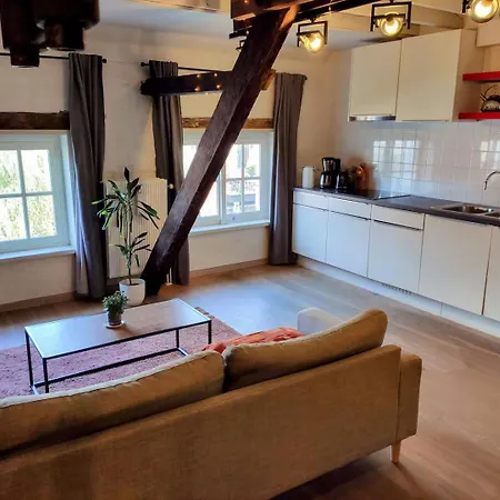 Unique Historic Mill Loft With River Lys Views Гент