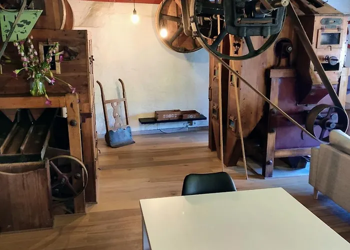 Unique Historic Mill Loft With River Lys Views *