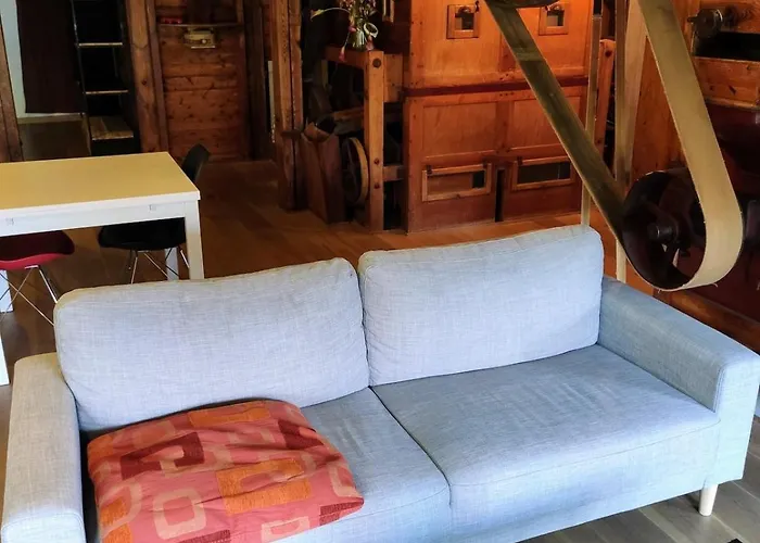 Unique Historic Mill Loft With River Lys Views 根特